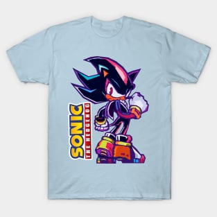 Sonic Wpap Pop Art T-Shirt